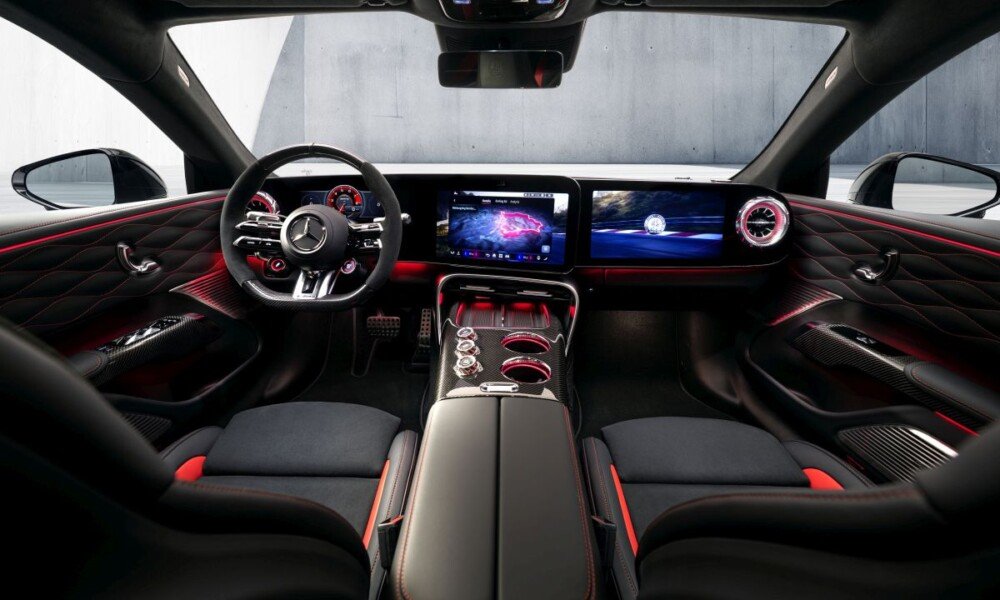 Mercedes-AMG GT 4-Door Coupe interior revealed; It’s a screen fest